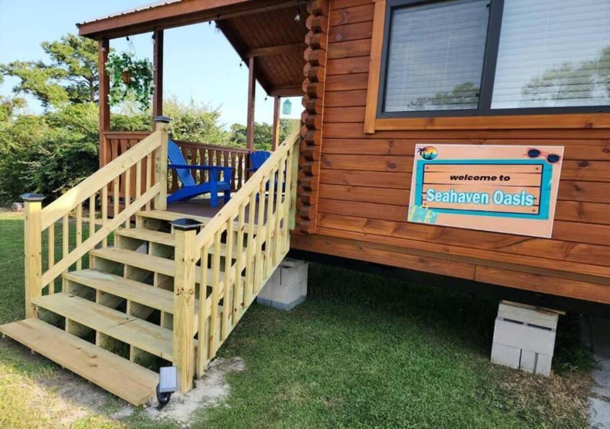 Water View Cabin Near North Topsail Beach Sneads Ferry Dış mekan fotoğraf